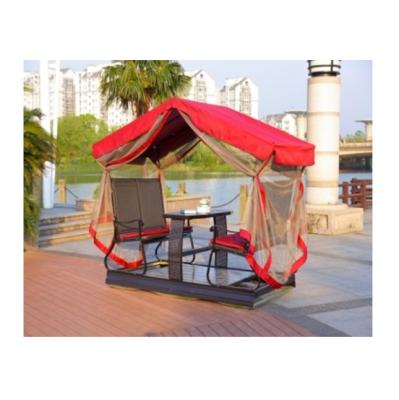 China Waterproof Outdoor Furniture Outdoor Rattan Garden Rattan Luxury Rocking Chair for sale