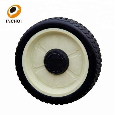 China 8 inch plastic plastic wheel with gear for lawn mower for sale