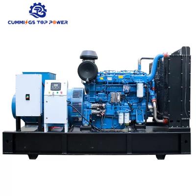 China CE ISO certificate Electric Diesel Generator Set 150kva 120kw powered by WeiFang Ricardo Engine CTP for sale