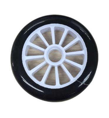 China High PU and PC 110mm tear strength and abrasion resistance PU wheels for scooter for sale