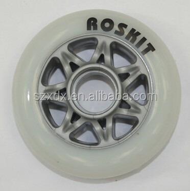 China High Quality Polyurethane Material Pro Inline Skate Wheel Roller Skate Wheel Skate PU Wheel 80mm for sale