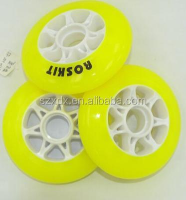 China High Quality Hardware Speed ​​Polyurethane Roller Skate Integrated Hockey Skate Wheel For Sale for sale