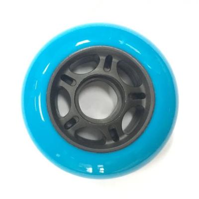 China Factory Supply 76*24mm Integrated Skate PU Wheels Wheel Size: 76*24mm for sale