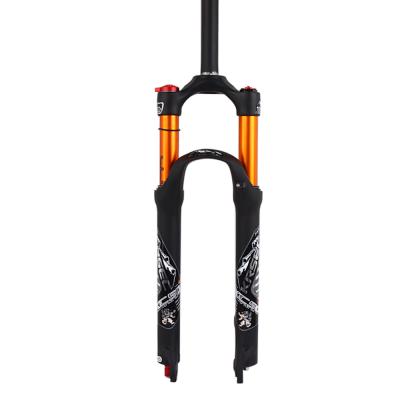 China Mountain Bikes Mountain Bike Suspension Fork Rebound Adjustment Aluminum Alloy Manual Lockout 26 27.5 29 KRSEC MTB Bike Fork for sale