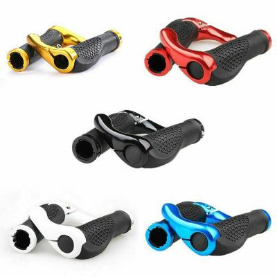 China Ergonomic Bicycle Grip BMX MTB Bicycle Handlebar Grip Rod End Cap Non-Slip Rubber Bicycle Grip for sale