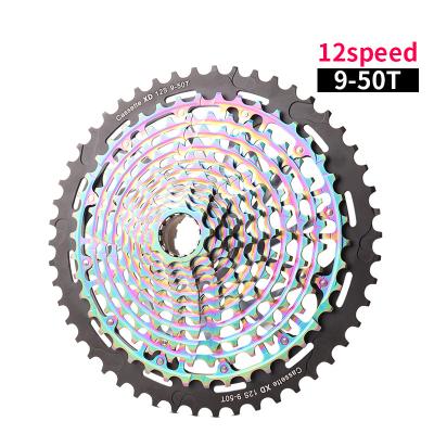 China Bicycle Parts Mountain Bike New XD11-speed/12-speed 9-50T Flywheel Integrated Aluminum Alloy Hollow Lightweight Bracket for sale