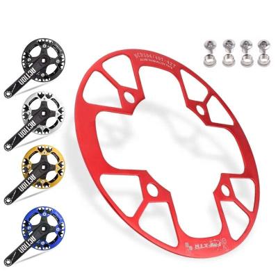 China BMX FMFXTR 104BCD MTB Road Bike Chain Ring Guard 32-42T Crankset Protective Cover With 4PCS Bolts for sale