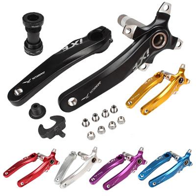 China BMX IXF Mountain Bike Crank Arm Set 170mm BCD 104 MTB/Road Bicycle Crankset With Bottom Bracket for sale