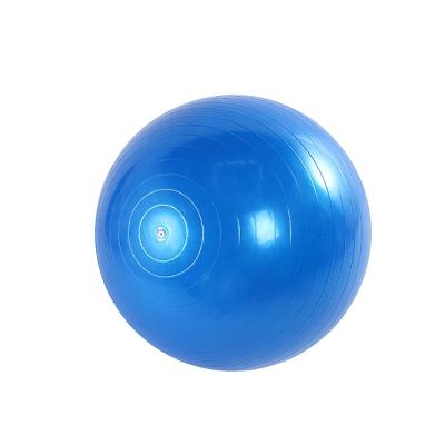 China Manufacturer 75cm Custom Logo Body Building Wholesale Printing Gym Yoga Ball Exercise Ball With Pump for sale