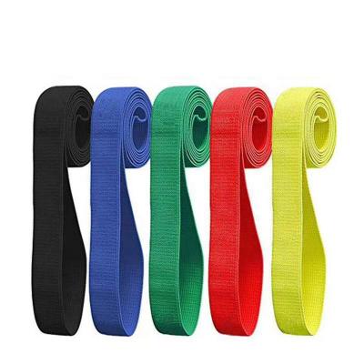 China Eco-Friendly Design Workout Exercise Fitness Loop Cloth Fabric Resistance Bands Sets for sale