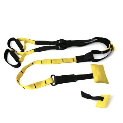 China Universal Sports Gym Workout Fitness Suspension Exercise Pull Rope Trainer Belt Suspension Trainer Home for sale