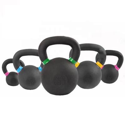 China Universal Free Weight Gravity Cast Power Coated Kettlebell Logo Cast for sale