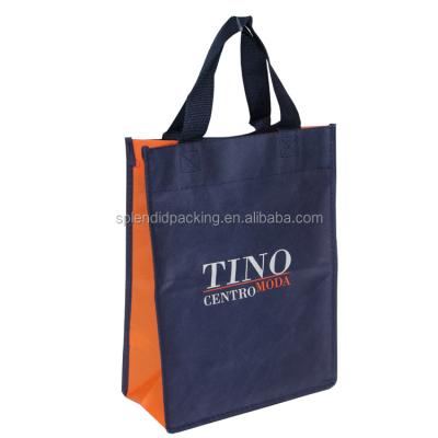 China Custom Printed Nonwoven Bags Handled Promotional Logo Biodegradable Garment Packing Shopping China Ali Baba Packaging Wine Bags For Packaging for sale