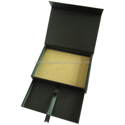 China Handmade high quality luxury foldable packaging box for jewelry for sale