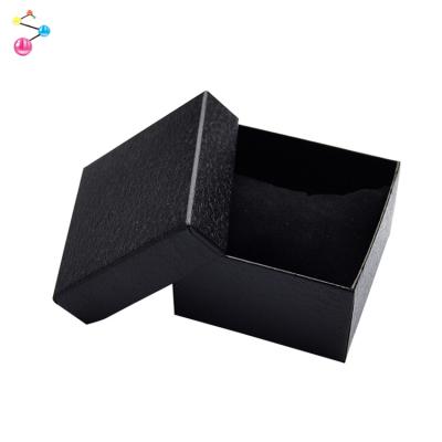 China Matte Black Gift Women Fancy Harmless Mens Ladies 3D Customization Paper Cardboard High Quality Packaging Luxury Custom Watch Box for sale