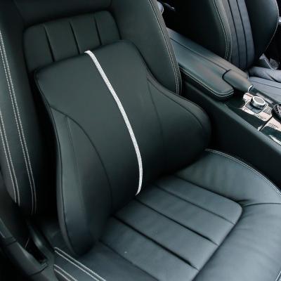 China Bling Bling Crystal Fashion Black Car Pillow High Quality Waist Support Car Pillow Foam Lumbar Memory Pillow For Car Office Chair for sale