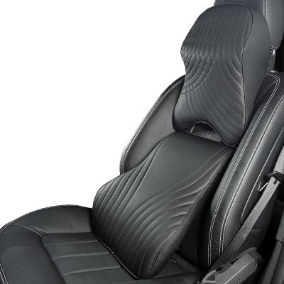 China 2023 Luxury General Automotive Waist & Neck Support Memory Foam Car Pillow Durable for sale