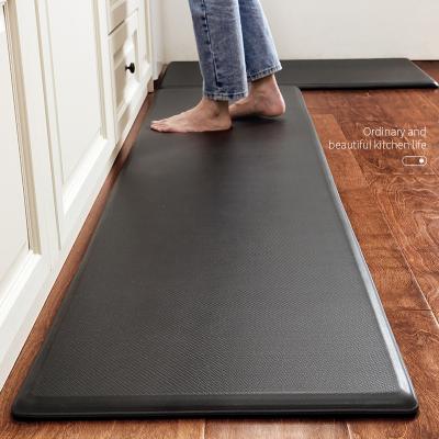 China Floor Mat Custom Stain Resistant Pu Foam Pad Antifatigue Floor  Kitchen Mat for sale