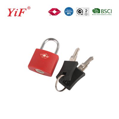 China YiF TSA326-1 Metal Key Love Luggage Padlock with 2 Keys for sale