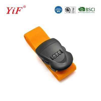 China YiF YF20803B Suitcase Strap Belt Lock Discount Luggage Plastic Combination Lock for sale