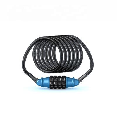 China Eco - Friendly Wholesale Digital Combination Bicycle Cable Lock Bike Lock for sale