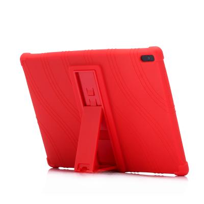 China Kid Safe For Lenovo Tab 4 10 Plus TB-X704F/N Stand Shell TBX704 Bracket Anti-Fal Soft Cover X704 Kids Silicone Shockproof Case for sale