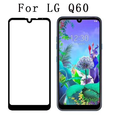 China 9H Anti-scratch Full Cover Tempered Glass For LG Q60 Q 60 lgq60 6.26 inch Screen Protector Protective Film Touch Protective Glass for sale