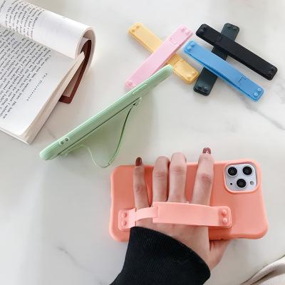 China Phone Ring Stand Holder for Samsung Huawei Xiaomi Redmi Smart iPhone Samsung Huawei Xiaomi Redmi Smart Phone Tablet Silicon Hand Wrist Finger Universal Grip Ring Stand Holder for sale