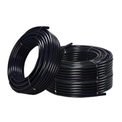 China Watering Irrigation Agriculture Underground Water Supply Irrigation Pipe Black Stripe Water Irrigation Pipes Accessories for sale