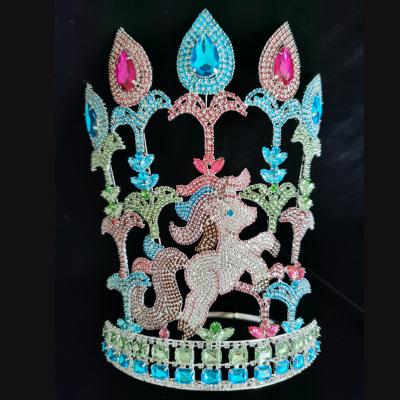 China Pageant/Party Unicorn Crown For Pageant for sale