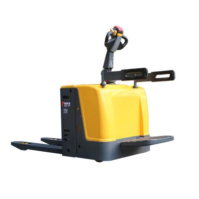 China Haizhili Hotels Handing Equipment Good Quality Battery 3 Ton 6600lbs Electric Rack On Pallet Truck for sale