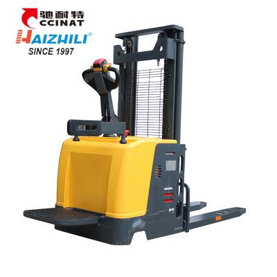 China Hotels HaizhiLi Electric Material Handling Equipment Innolift Self Lift Stacker Price for sale