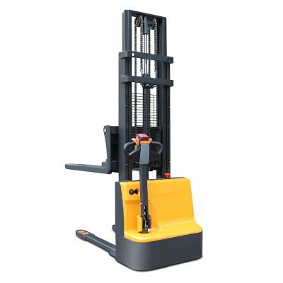 China Haizhili Hotels Handing Equipment High Quality Station 3300lb Electric Stacker 1.5T for sale