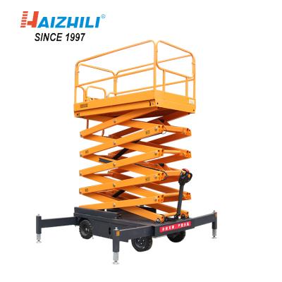 China Easy Operation Safety Convenience HaizhiLi Material Handling Equipment Industrial Electric Scissor Work Platform Lift for sale