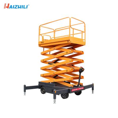 China Easy Operation Safety Convenience HaizhiLi Material Handling Equipment Portable Scissor Lift Platform for sale