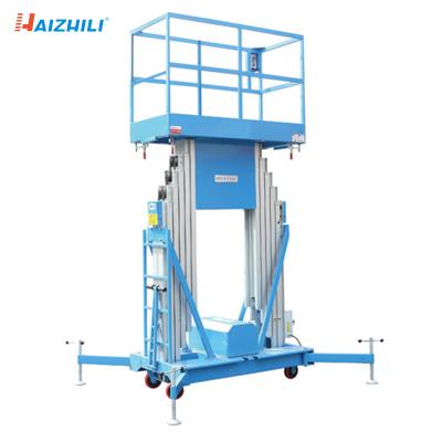 China Easy Operation Safety 200kg Mobile Hydraulic Electric Outdoor Work Platform Aluminum Lifter for sale