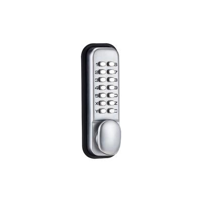 China Zinc Alloy Reliable Quality Push Button Lock Digital Password Door Lock Keypad Zinc Alloy Knob for sale