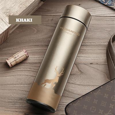 China New Creative Custom LOGO PORTABLE Thermos Mug With Temperature Display Stainless Steel Smart Water Mug for sale