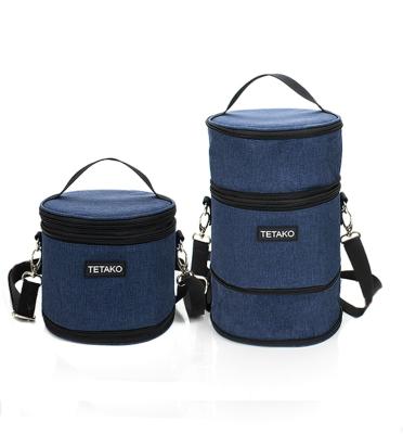 China Expandable Office Women Man Expandable Thermal Shoulder Adult Food Insulated Cooler Bags Packing Lunch Bags Lunch for sale