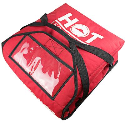 China Custom Heavy Duty Tote Bags Portable Insulated Pizza Bag Commercial Thermal Food Delivery Insulated Pizza Bags for sale