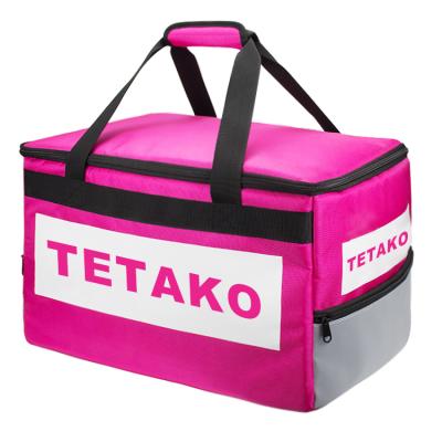 China Large Capacity Heat Insulated Tote Delivery Bags Picnic Hot Portable Food Pizza Insulated Cooler Bag for sale