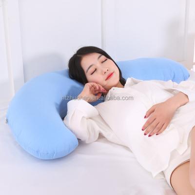 China Comfortable Anti-Apnea Pregnancy U Type Pillows Body Pillow For Pregnant Women Best For Removable Side Sleepers for sale