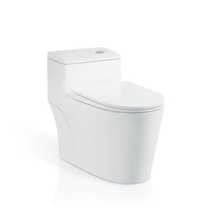 China Bottom Public Double-Flow Whirlpool-Siphonic Toilet Room Floor-Mounted One-Piece Toilet Bowl for sale