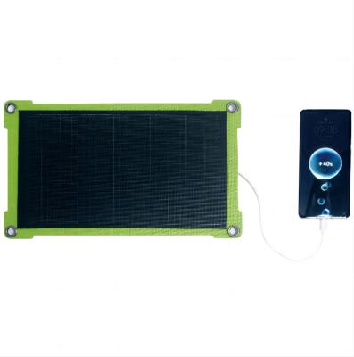 China Flexible Portable Solar Charging board is Convenient to Carry USB Direct charge 10W supports Multiple Devices Solar Panel for sale