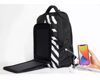 China USB Charging 2022 Hot Sell High Quality 20W Solar Backpack School Bag Solar Backpack With Solar Panel Charger for sale