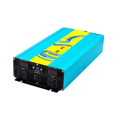 China Solar Power System Home Solar Inverter Pure Sine wave High Frequency Wall Portable Household Inverter 12V 24V 300W 500W 1KW 2KW 1500w Optimal Price for sale