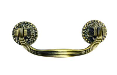 China Antique Brass Metal Casket Handle , Z1105 Casket Hardware for Funeral for sale