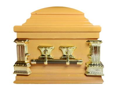 China Coffin Hardware Swing Handle Plastic And Metal Bar Casket Accessories for sale