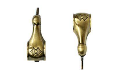 China Gold Color Zamak Casket Hardware , Zinc Alloy Coffin Fitting Casket Hinges for sale