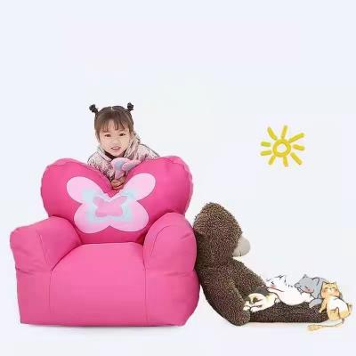 China Comfortable Children Sitting High Quality Bean Bag Chair Luxury Butterfly Shape Soft Animals Seat (Others) New Style Adjustable for sale